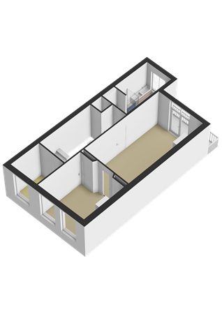 Floorplan - Schermerstraat 2, 2013 ES Haarlem